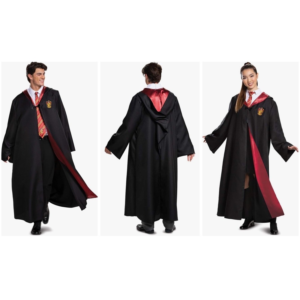 Harry Potter Gryffindor Robe Cloak Adult M Disguise Inc Officially Licensed